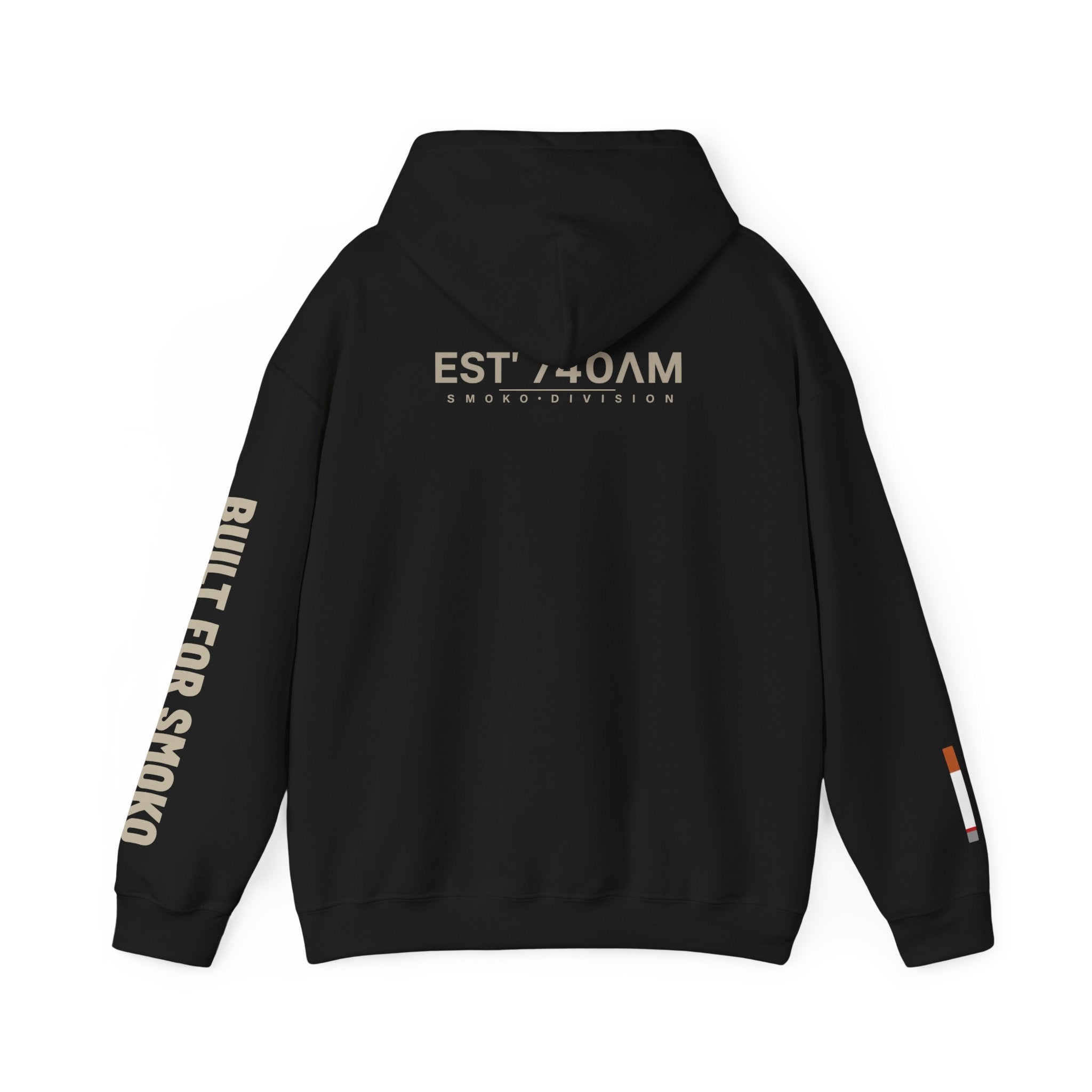 EST 7:40ΛM Hoodie Black
