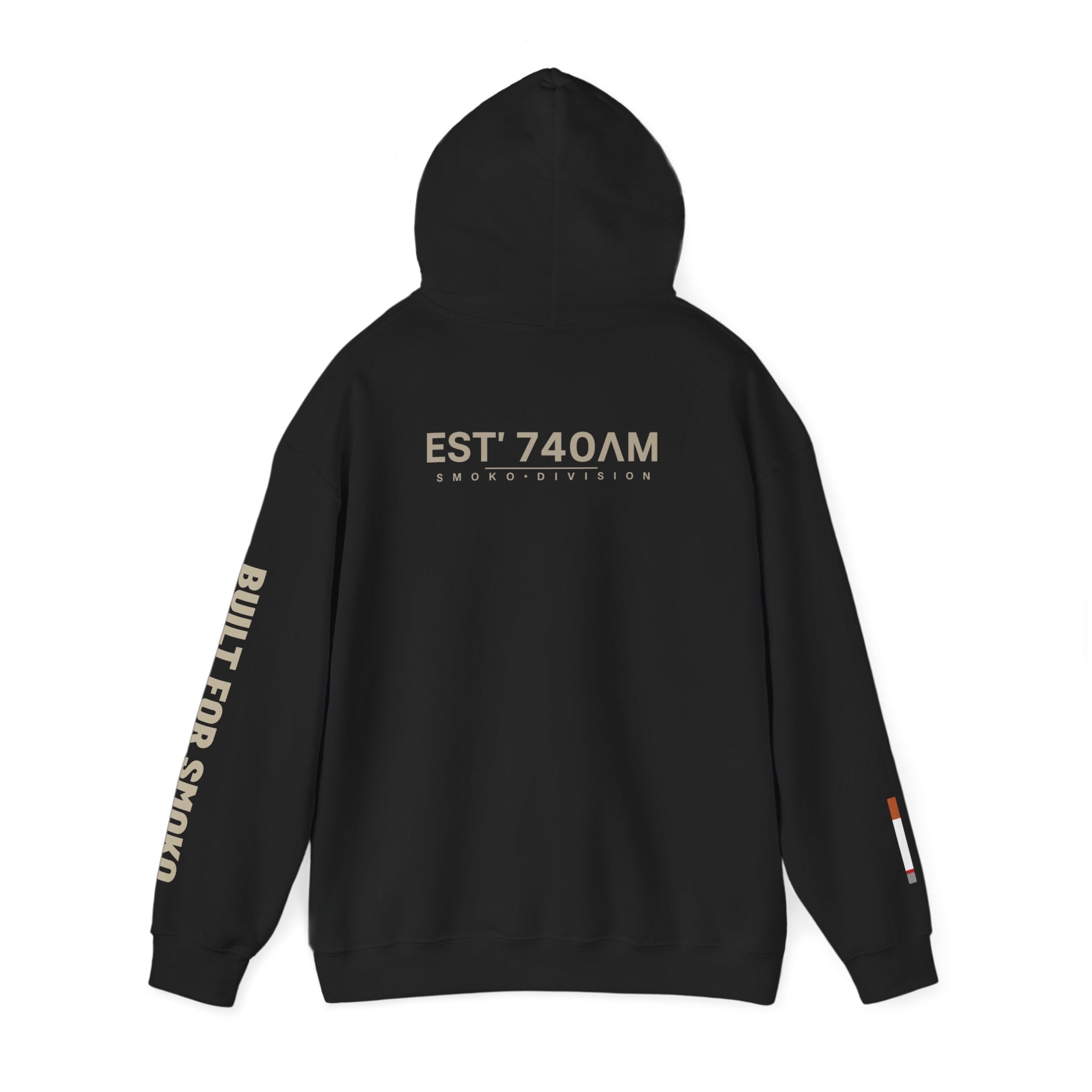 EST 7:40ΛM Hoodie Black