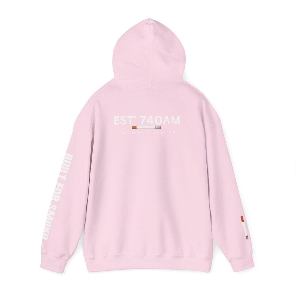 EST 7:40ΛM Hoodie PINK