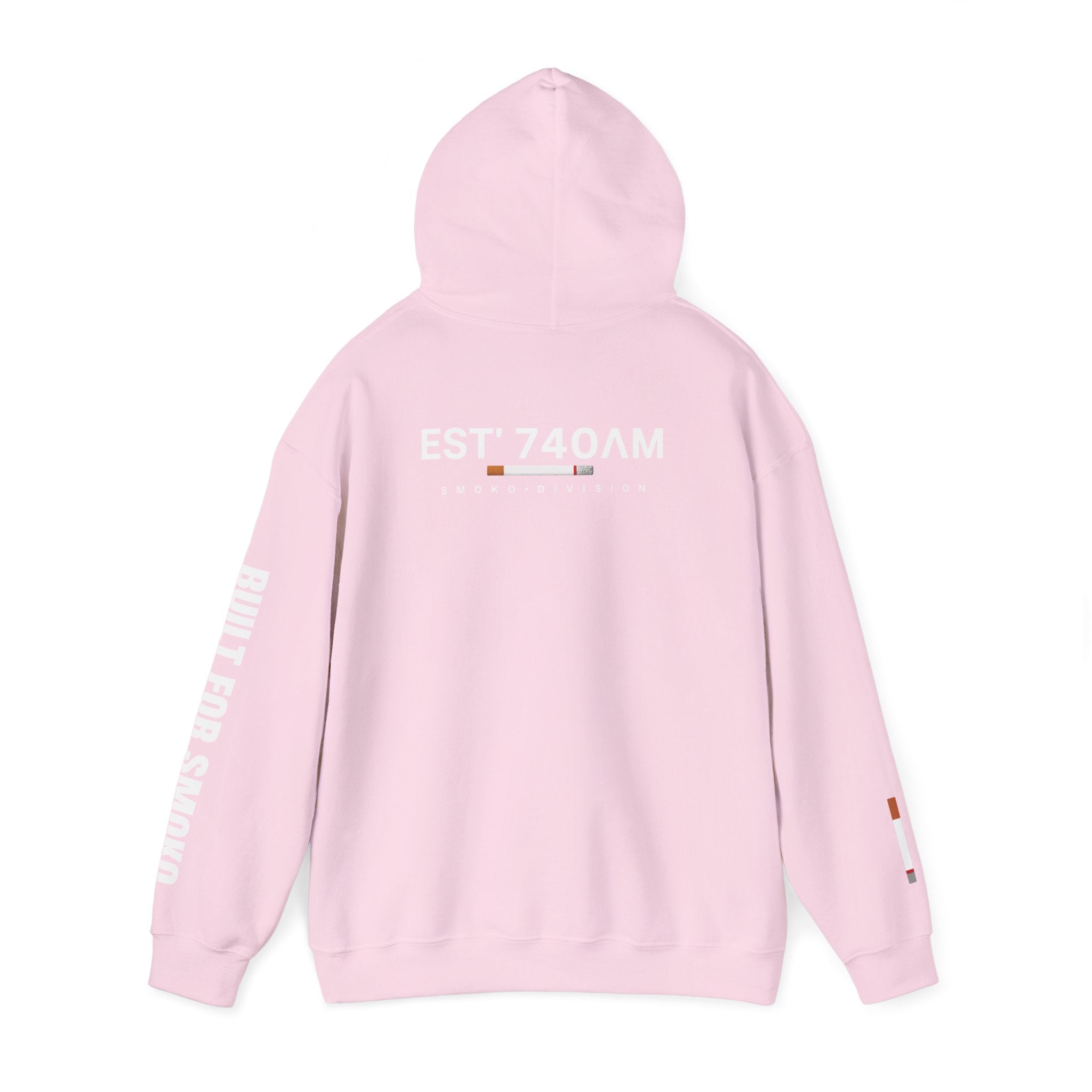 EST 7:40ΛM Hoodie PINK