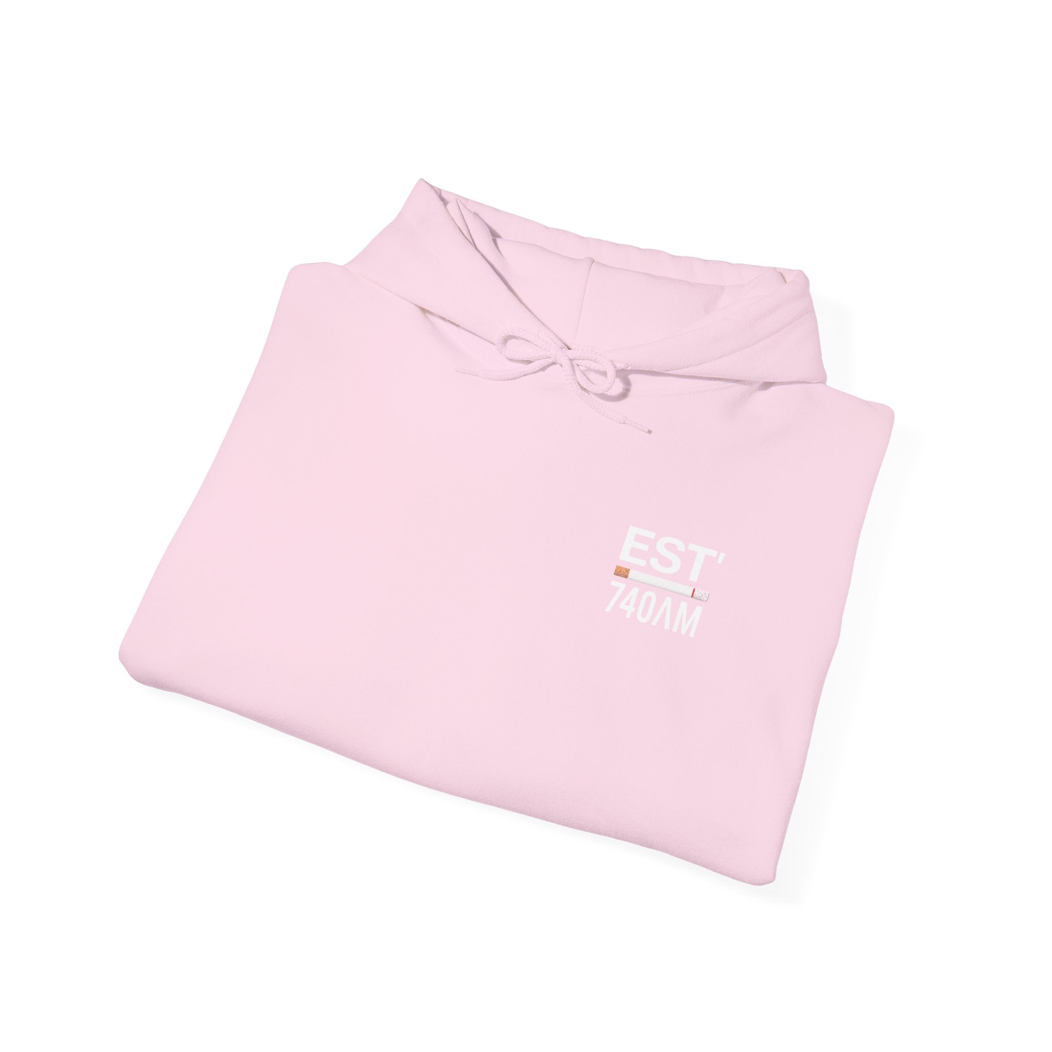 EST 7:40ΛM Hoodie PINK